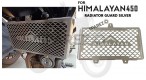 Fit For Royal Enfield New Himalayan 450 Oil Cooler Radiator Guard Silver - SPAREZO